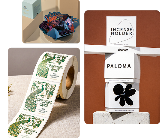 PackZeno custom packaging project collage