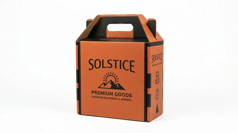Auto Lock Gable Candle Box Detail