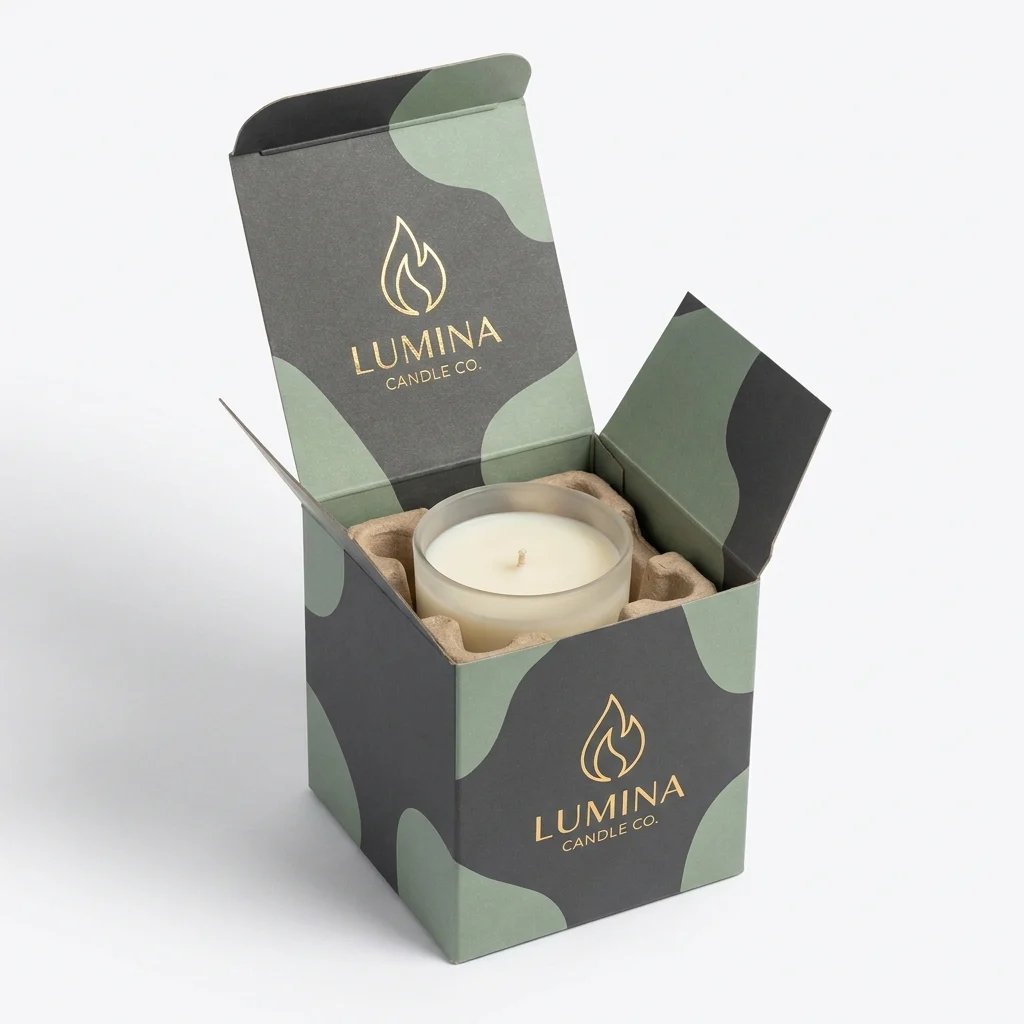 Candle Box With Insert