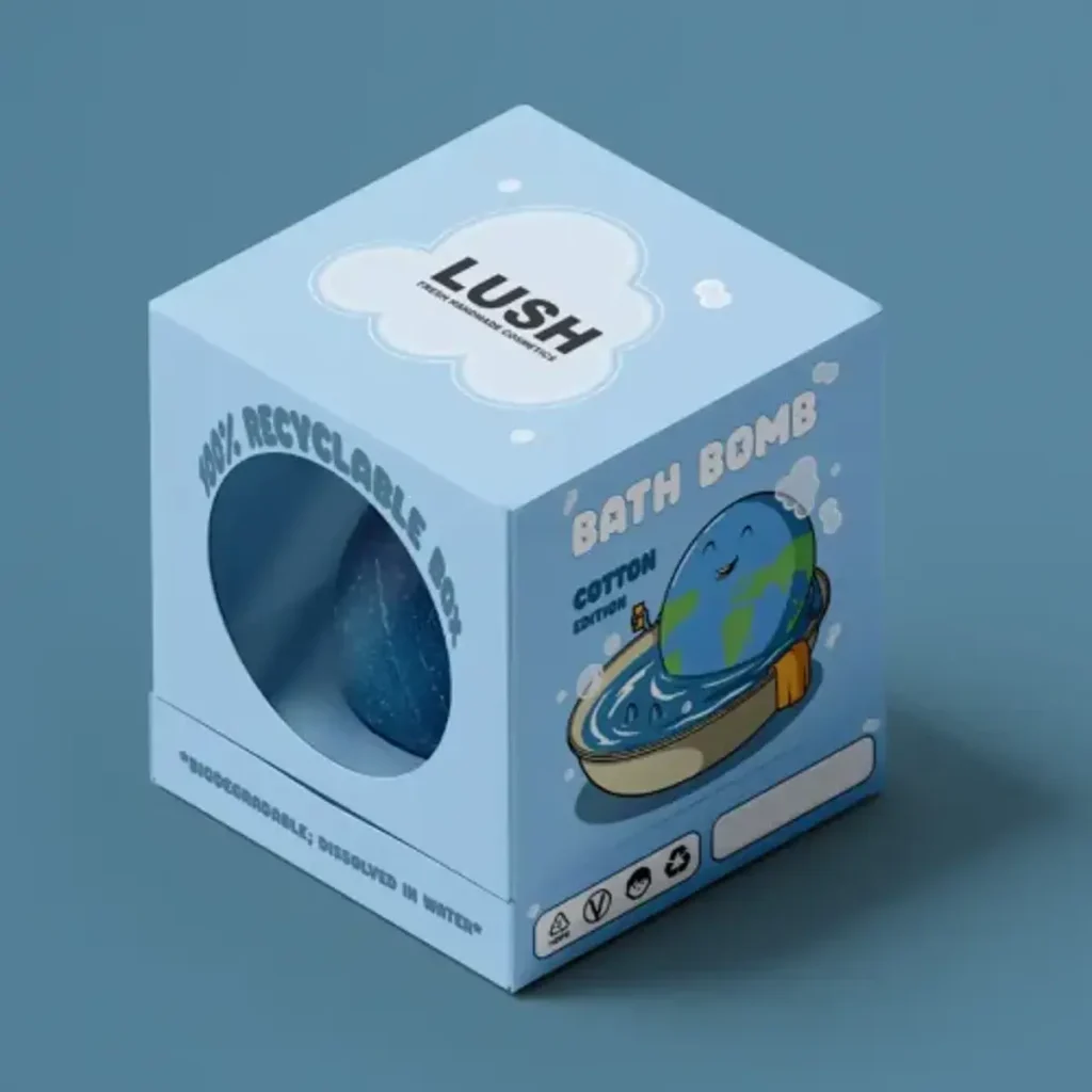 Custom Bath Bomb Boxes