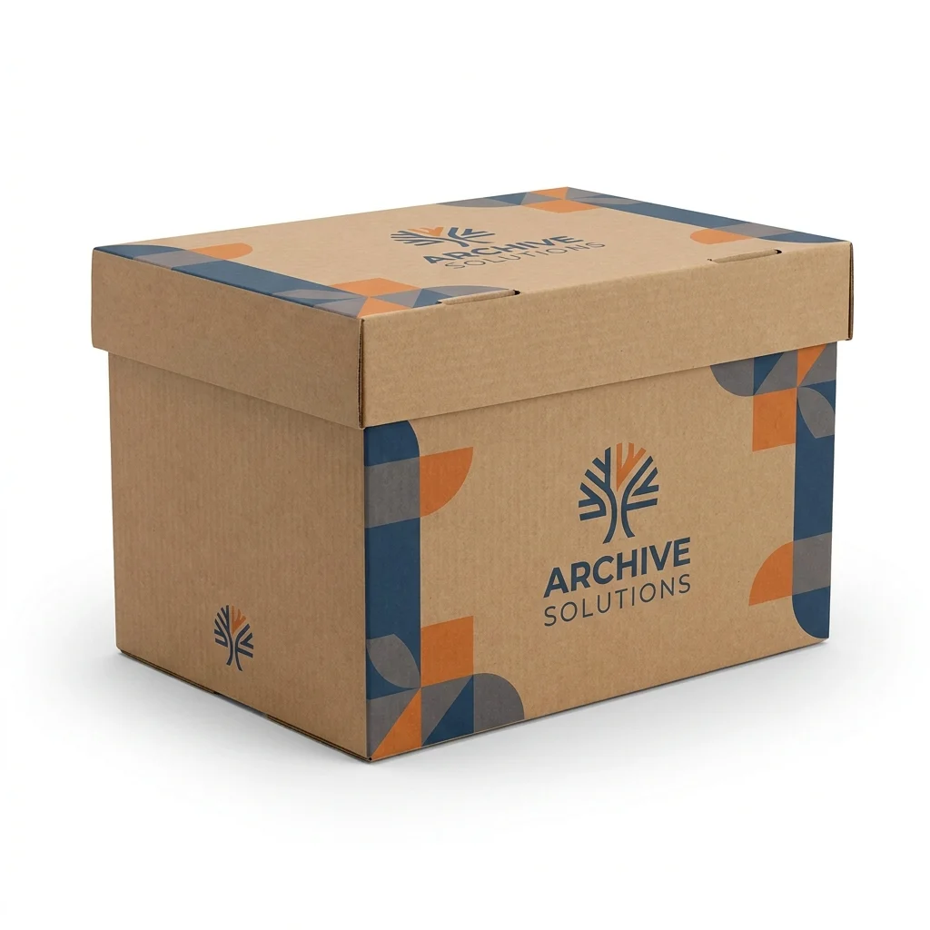 Die Cut Archive Boxes