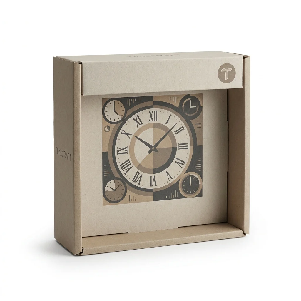 Die Cut Clock Boxes