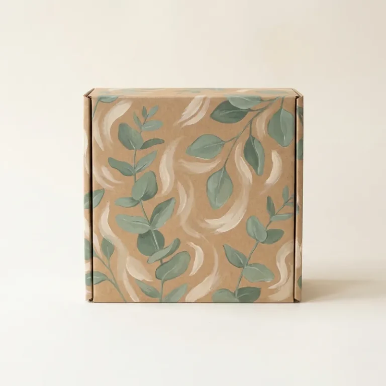 Eco-friendly custom kraft box packaging