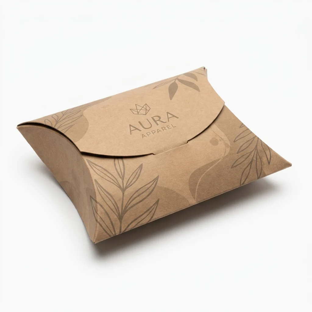 Custom printed apparel pillow boxes