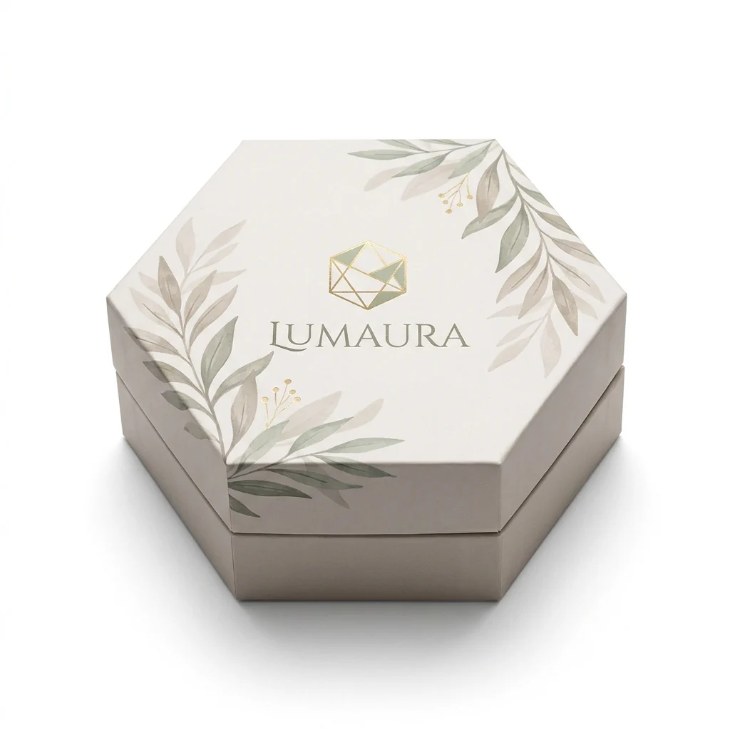 Cosmetic Hexagon Boxes
