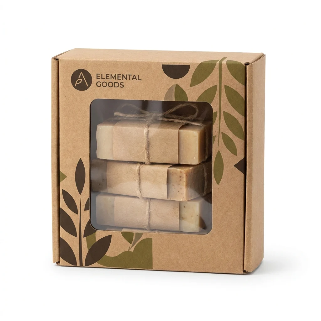 Kraft Paper Window Boxes