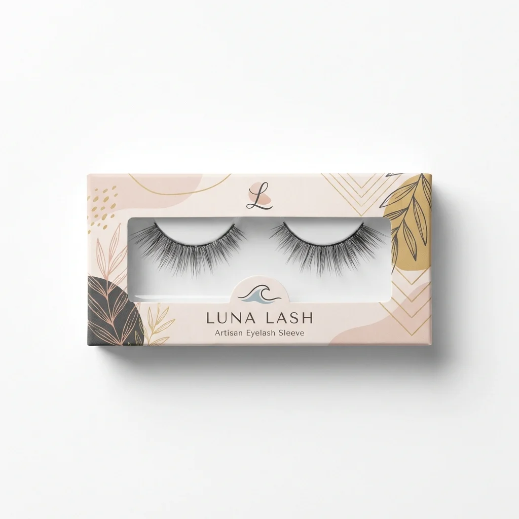 Custom Eyelash Sleeve Packaging