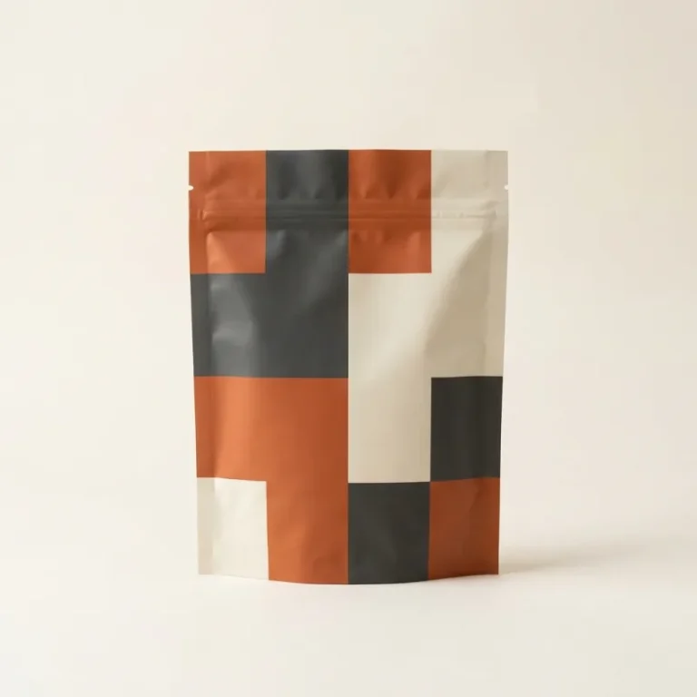 Printed stand-up jerky pouch