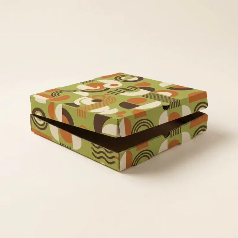 Custom pizza box packaging