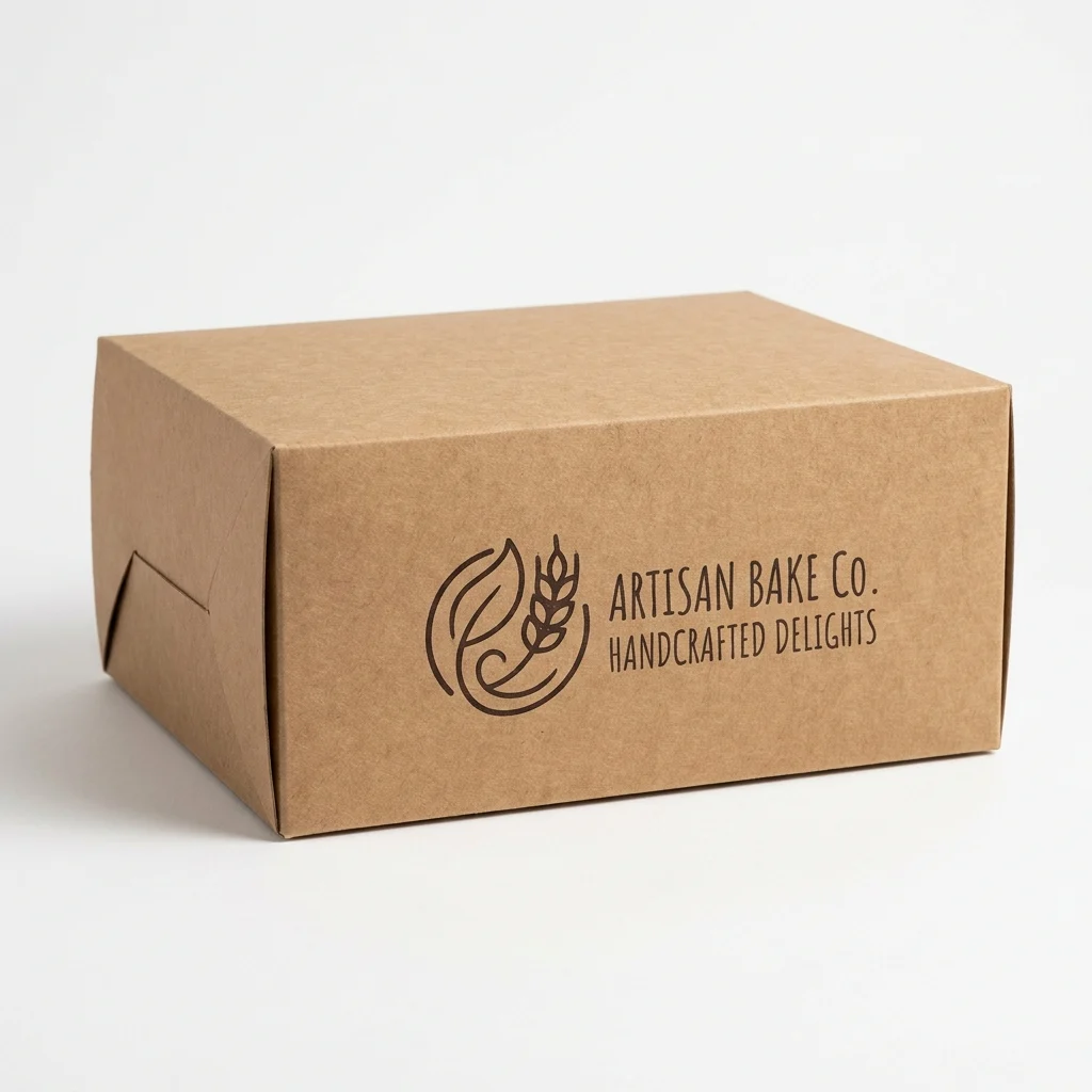 PackZeno Brown Cake Boxes