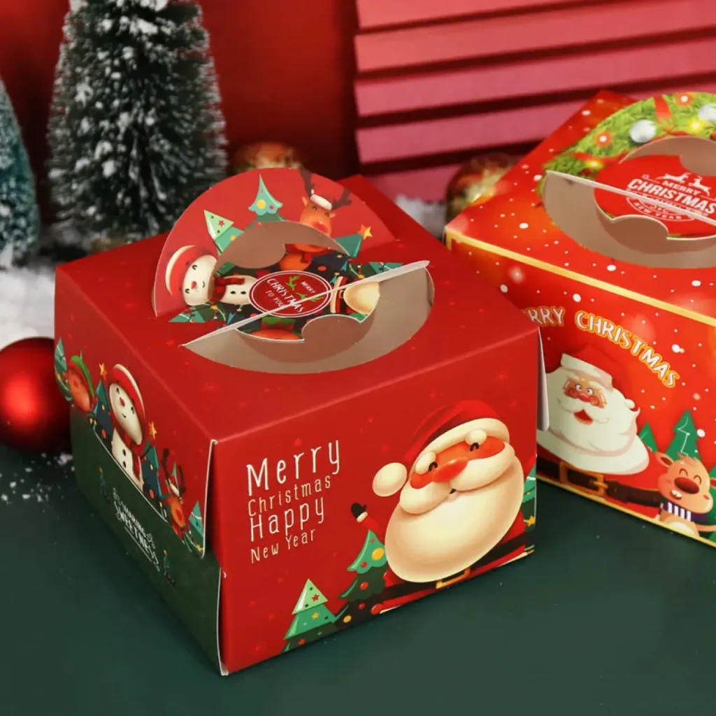 Christmas Cake Boxes
