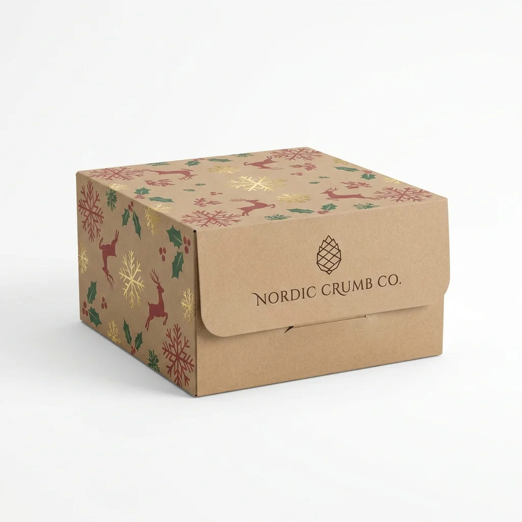Christmas Cake Boxes